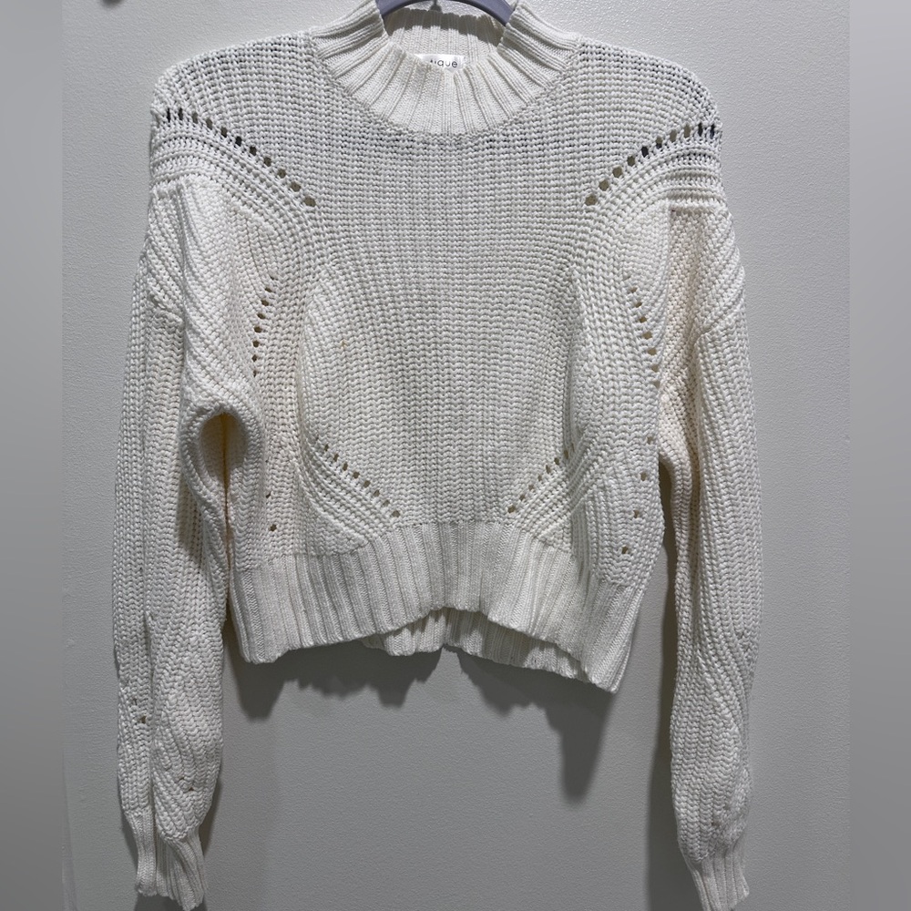 Vestique Cream Knit Sweater
